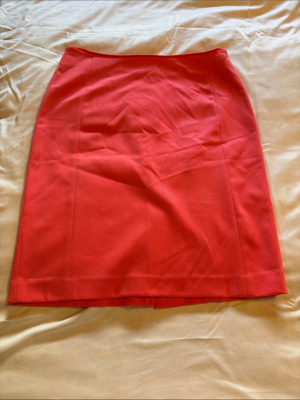 H&M Coral-Pink Pencil Skirt